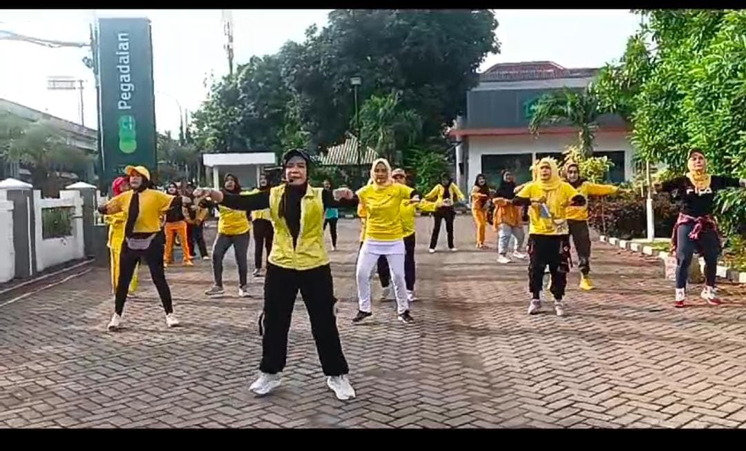 Aerobic at Pegadaian Otista